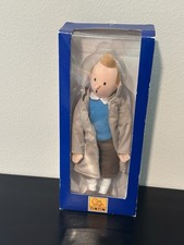 Vintage Tintin Plush Doll 30cm - Official Hergé Moulinsart - Boxed Collectible