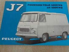 PEUGEOT - CATALOGUE - PUB -