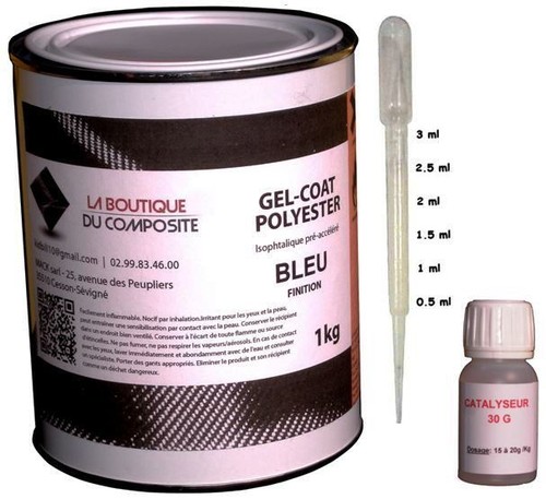1kg gel coat polyester - de,