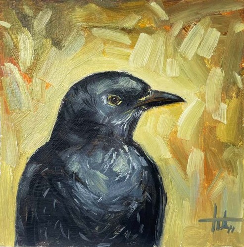 Tableau huile portrait