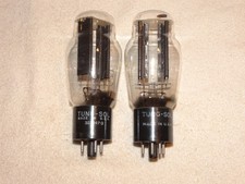 2 x 5U4g Tung-Sol Tubes*Ribbed Plates* D-Getter*Tested Good*#20