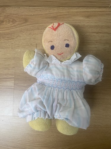 Poupée doudou vintage - poupée,