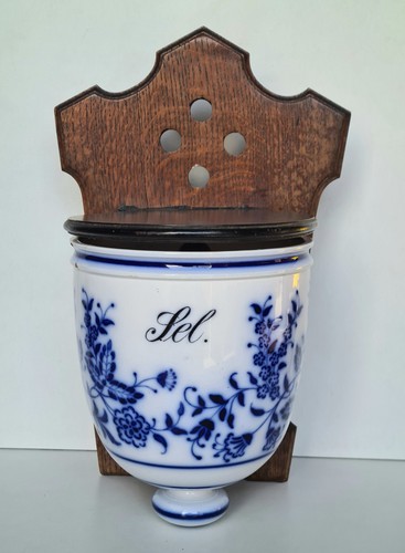 Gros pot sel faïence - pot, +