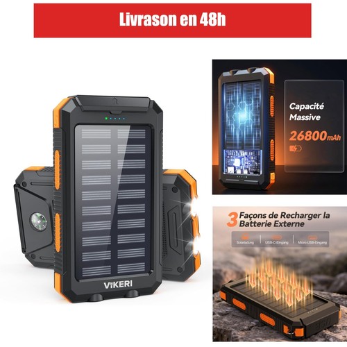 Vikeri chargeur solaire 26800 - vikeri,