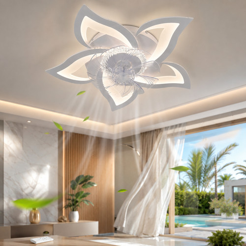 Ventilateur plafond led jelena - plafond,