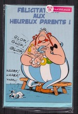 CARTE ANNIVERSAIRE UDERZO . ASTÉRIX . ALBERT RENÉ . 1999 . ( EDR 17 ) .
