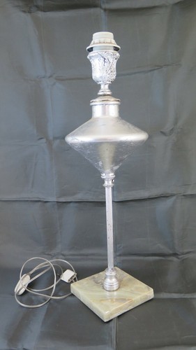 Ancienne lampe table - ancienne, fer