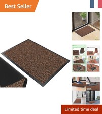 Tapis d'Entrée 60x90cm Vounot: Antidérapant, Imperméable et Elegant