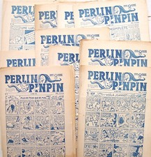 Joli lot 10 PERLIN PINPIN 1946