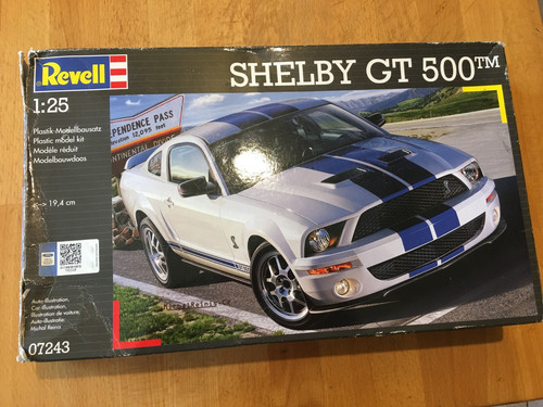 Revell shelby gt 500 - gt, tm