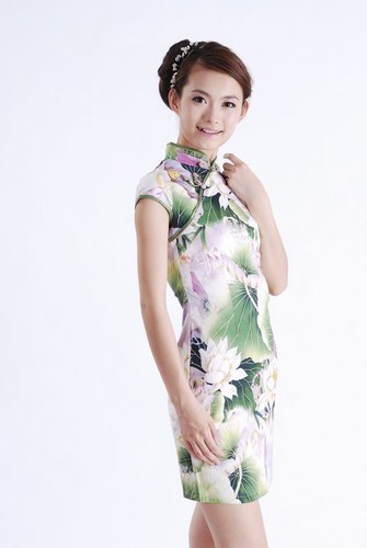 Jolie mini robe chinoise - mini,