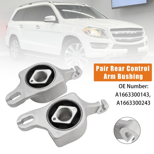 Rear control arm bushing - 2x,