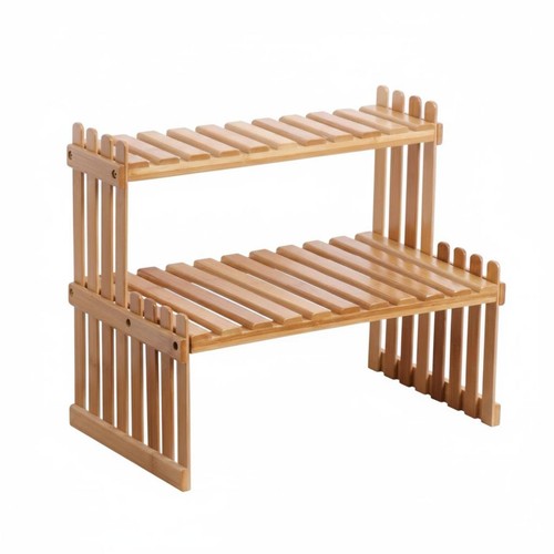 Porte double niveau bois - bois, clair