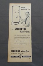 ANTIQUE ADVERTISEMENT PUB ADVERT CLIPPING 230517 / ELECTRIC WATER HEATER APEL USE