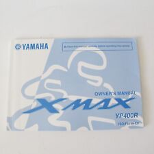 Genuine 2013-2017 Yamaha XMAX 400 / X-MAX 400 / YP400 / English Owners Manual