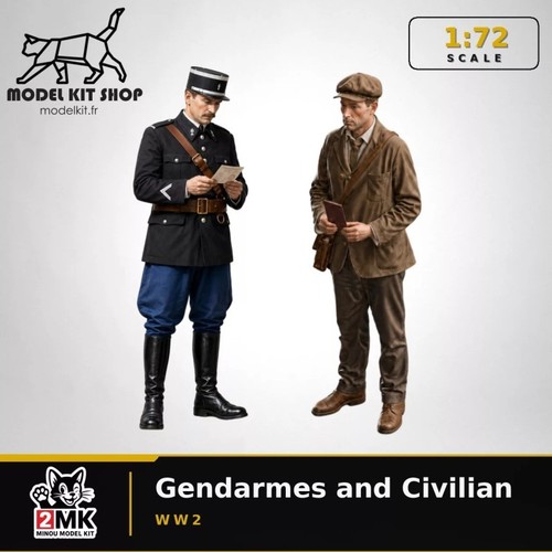 Gendarmes 1940 - 1:72,