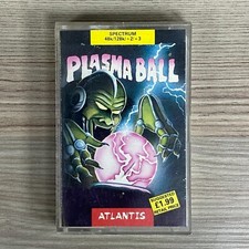 Boule Plasma Non Testée Sinclair ZX Spectrum Jeu D'Ordinateur Rétro 1989