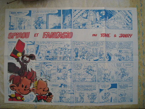 Poster spirou fantasio du - et,