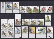 [TM6268] Belgium Nice Lot Buzin Birds MNH ** FV € 9,19 SUPERB