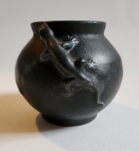 Vase gres lezard salamandre - vase,