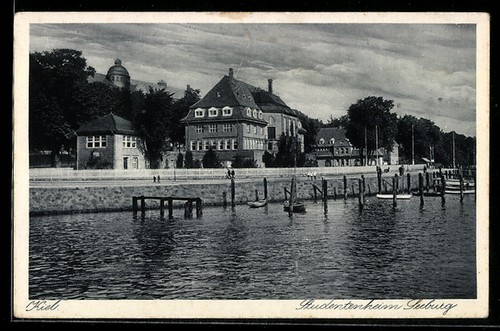 Carte postale kiel résidence - postale,
