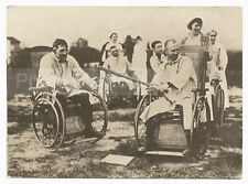 Baseball: Wheelchair Players - Vintage Photo 1925 Handisport Parasport