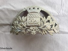 PLAQUE DE CASQUE DE POMPIERS