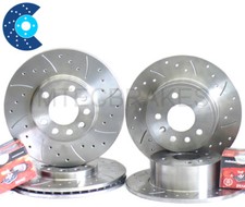 Disques De Frein Percés Rainurés Avant Arrière Et Plaquettes MG ZR 120