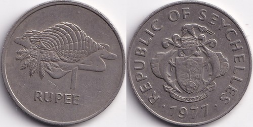 Rupee roupie 1977 - rupee, seychelles