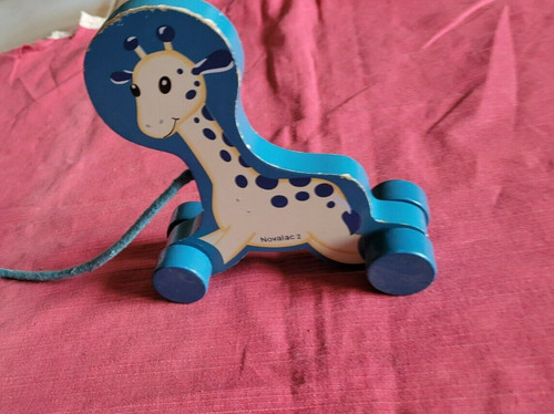 Jouet petit girafe bois a - jouet,