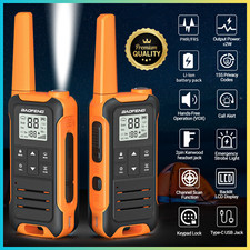 🔊 Talkie-walkie étanche 5km ecran lcd LED PROMO