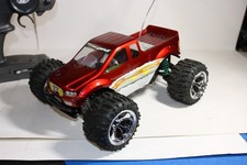 Lois RC mini LST 1/18 4wd monster truck with transmitter  RED   Used