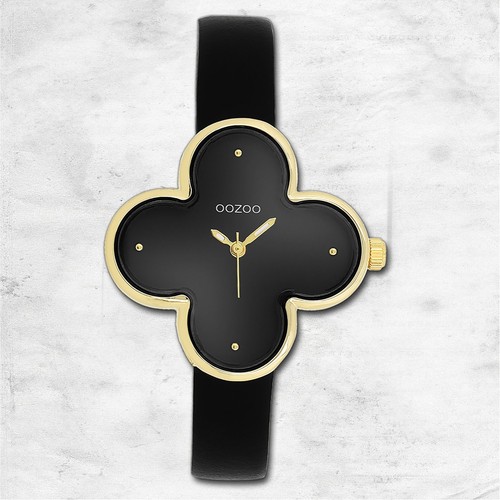 Oozoo cuir montre pour femmes - cuir,