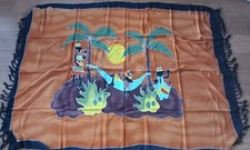 Tenture Marron Famille Afrique