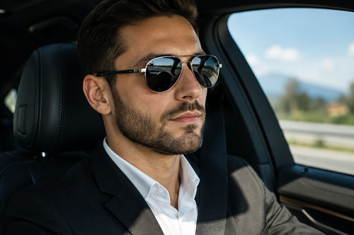 Lunettes soleil aviateur - de,