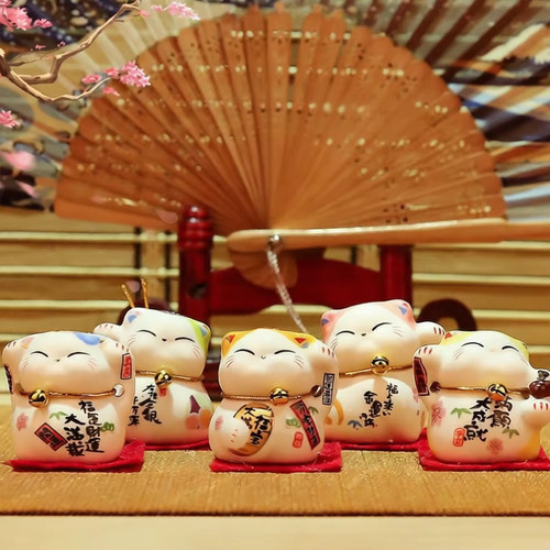 Maneki neko chat porte bonheur - neko,