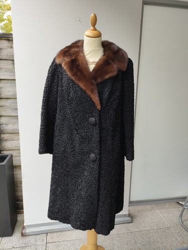 Manteau fourrure en - manteau,
