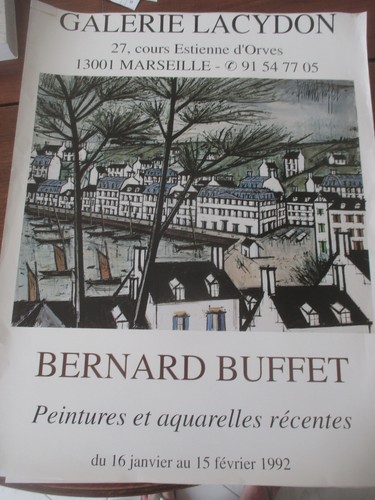 Affiche exposition bernard - affiche, d'exposition