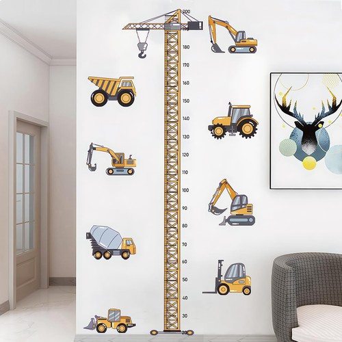 Stickers muraux enfant toise - muraux,