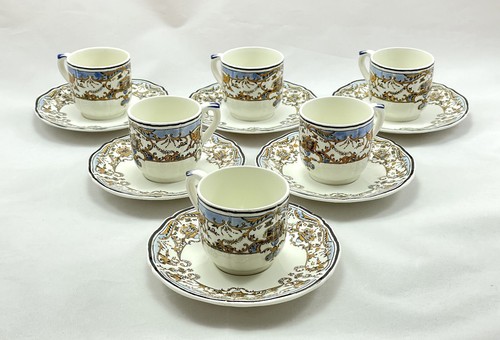 Service café faience gien - service,
