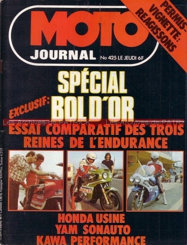 Moto journal 425 - 425, cimantti