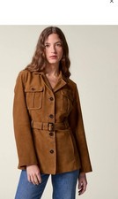 Veste Saharienne femme 42 daim