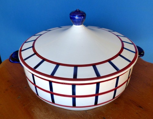 Soupière faïence hbcm - soupière,