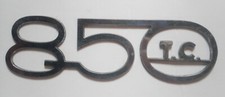 Fiat Abarth 850 TC Original Badge Emblem Written