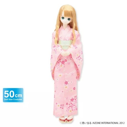 Azone 50cm pink sakura yukata - 50cm,