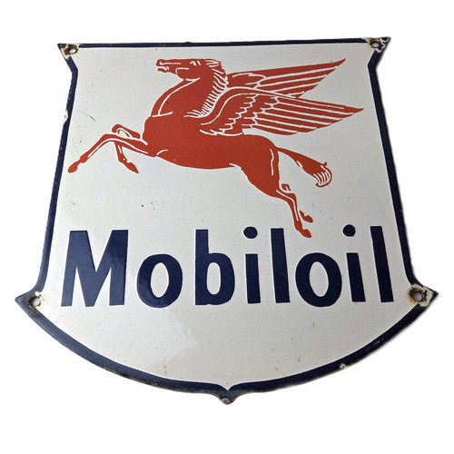 Vintage mobil oil - vintage,