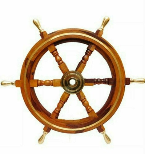 Roue bateau six rayons - bateau,