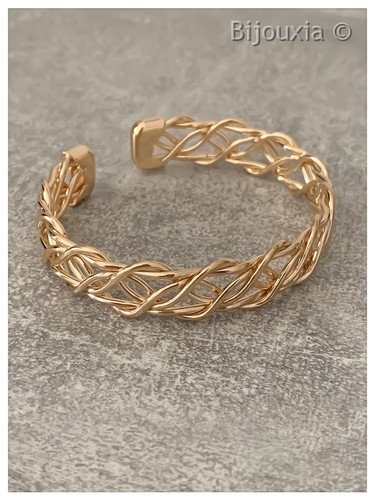 Bracelet jonc manchette - bracelet,