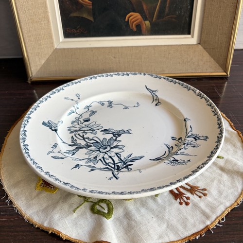 Plat faïence lunéville - faïence,
