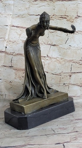Vintage signée bronze style - signée,